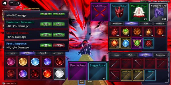 SAILOR PIECE END GAME ACCOUNT
