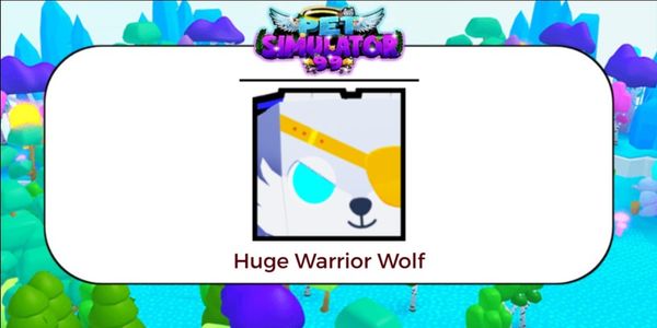 Huge Warrior Wolf