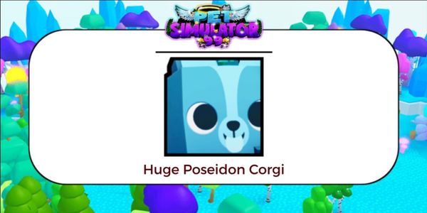 Huge Poseidon Corgi