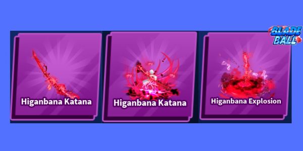 Higanbana Katana set