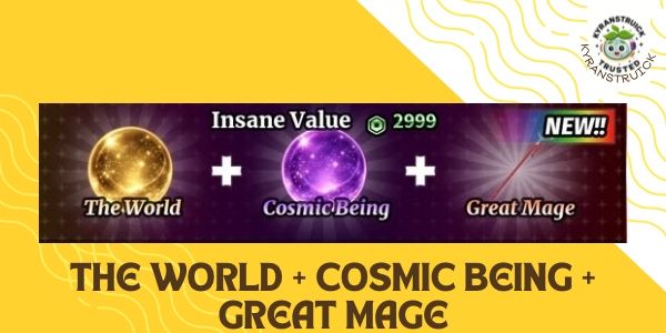 The World + Cosmic Being + Great Mage