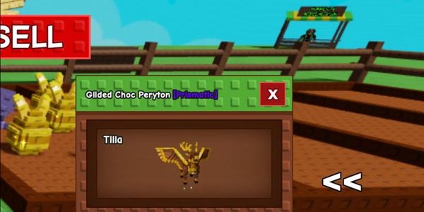 Gilded Choc Peryton