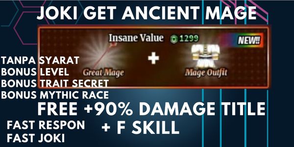 Joki Get Ancient Mage Set Sailor Piece Bonus++ Safe, Fast, Cheap (Read Description) |Sailor piece