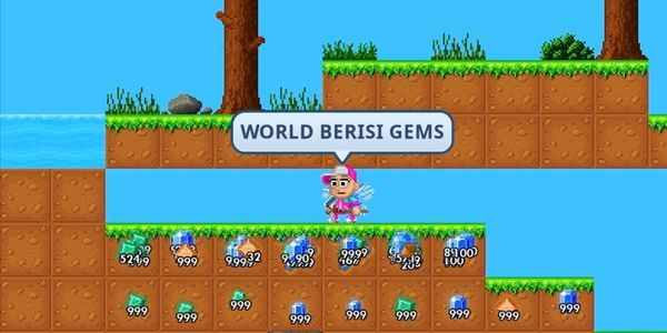 WORLD 25K GEMS - PIXEL WORLDS