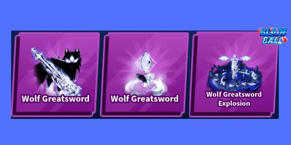 Wolf Greatsword set