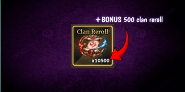 10K Clan Reroll