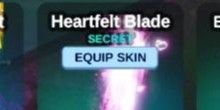 Limited Item (Rod Skin) 1! Heartfelt Blade Skin