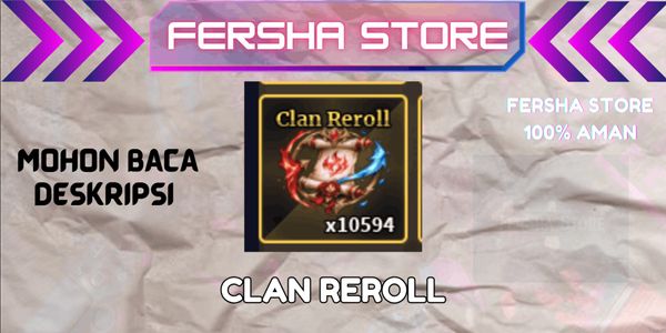 1000 Clan Reroll