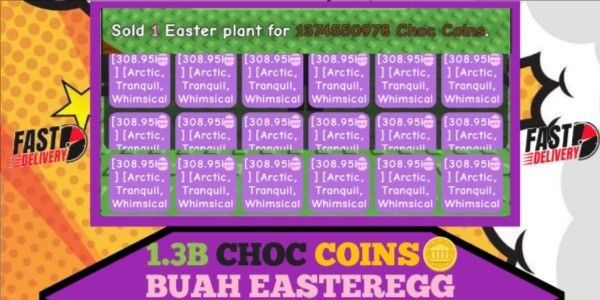 1.3B Choc Coin | Easter EggFruit