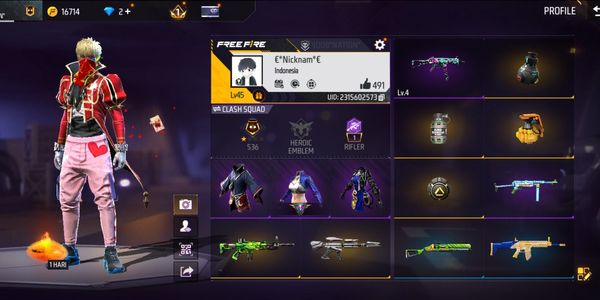 #62 FREE FIRE INDO CHEAP