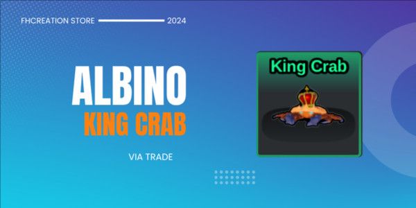 Albino King Crab