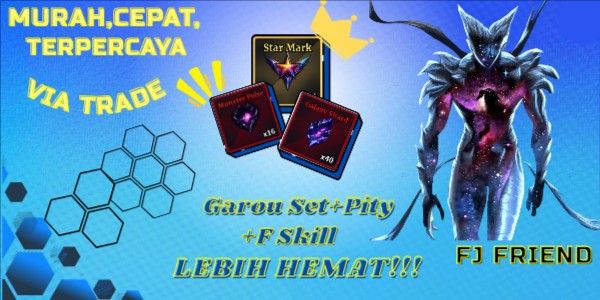 COSMIC BEING (GAROU) SET + F SKILL