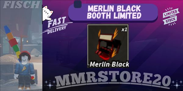 Merlin Black | Booth Limited | Fast Delivery - FISCH |