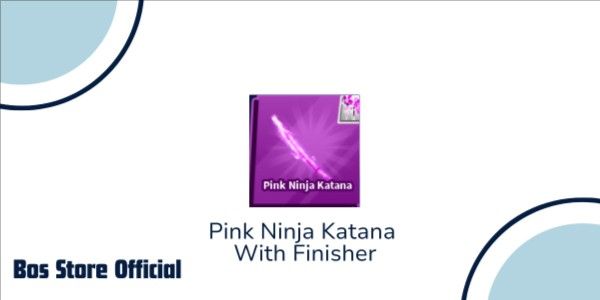 Katana Ninja Rosa con Mossa Finale