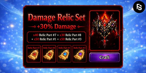 Damage Relic set