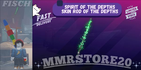 Spirit Of The Depths | Skin Rod Limited | Skin Rod Of The Depths | Fast Delivery - FISCH