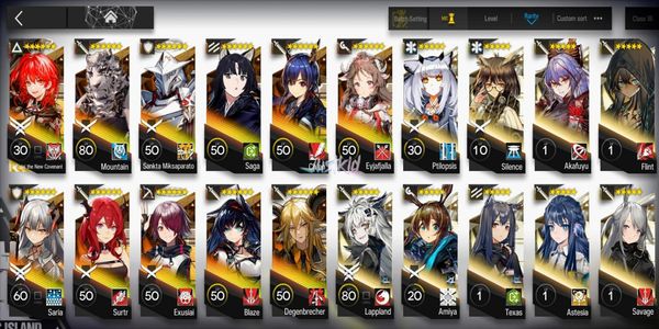 AK GLOBAL STARTERMID 11*6, LIMITED EXUSIAI ALTER, DEGENBRECHER, EYJA, SURTR, SARIA, BLAZE, MOUNTAIN, CHEN, EXUSIAI, SAGA, SANKTA
