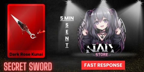 Dark Rose Kunai