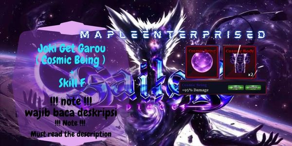 Joki Get Cosmic (GAROU) Set + Title 95% | Sailor Piece
