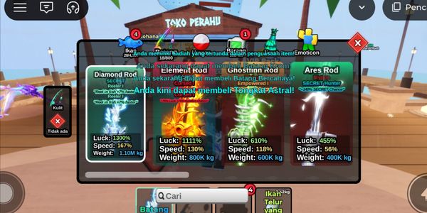 DIAMOND ACCOUNT ROD