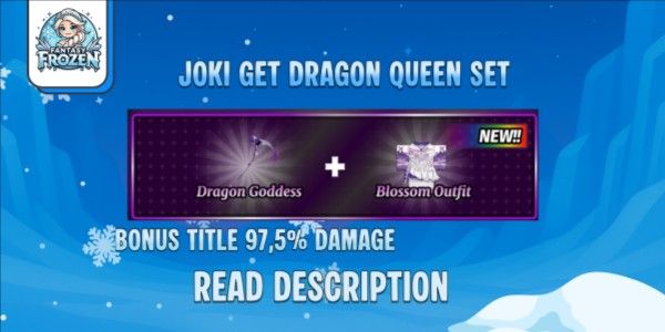 जोकि Get Dragon Queen Set + Dragon Queen Title 97.5% (SEA 2) | Sailor Piece