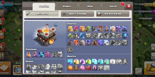 AKUN COC TH11 FULL MAX - TERMURAH BERGARANSI