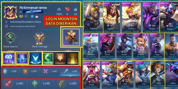Sultan Skin Account + MAX IV Emblem