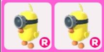 Zodiac Minion Chick R - Adopt me