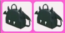 Bat Backpack - Adopt me