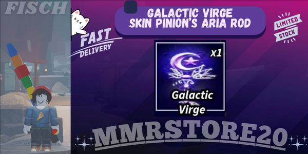 Galactic Virge | Skin Rod Limited | Skin Pinion's Aria Rod | Fast Delivery - FISCH |