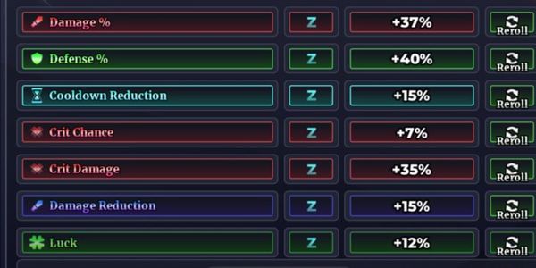 Joki Mükemmel Reroll Stat