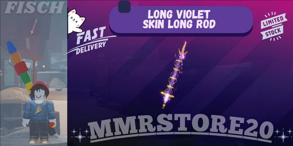 Long Violet | Skin Rod Limited | Skin Long Rod | Fast Delivery - FISCH