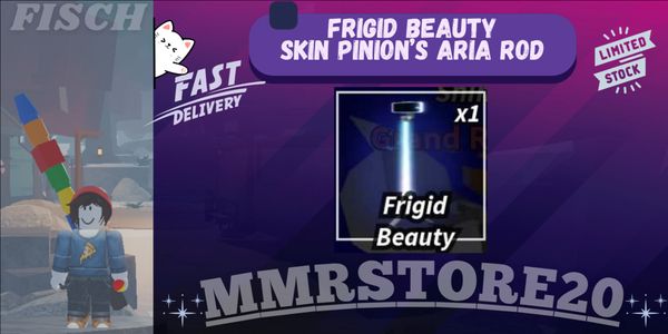 Frigid Beauty | Skin Rod Limited | Skin Pinion's Aria Rod | Fast Delivery - FISCH