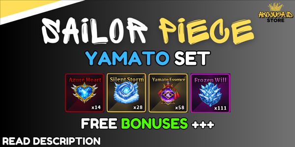 Sailor Piece - Yamato Set | Azure Heart - Silent Storm | Yamato Essence - Frozen Will