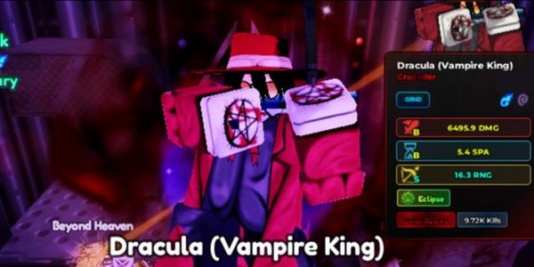 (item / unit via trade) Alucard / Dracula (Vampire king)