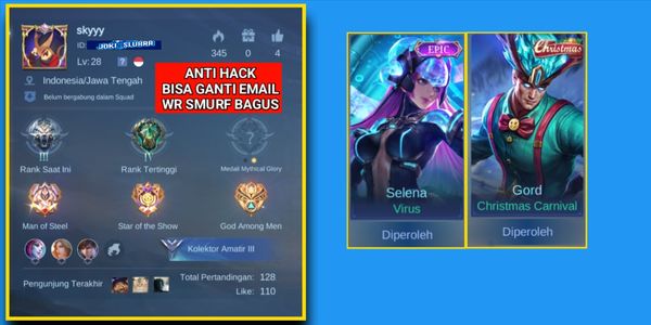 Akun LuckyBox Selena WR Smurf