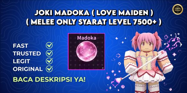 Joki Set Madoka Love Maiden (Melee Only Level 7500+)