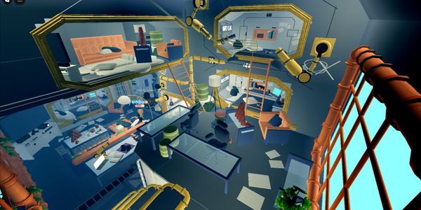 Cyber Metal Theme House