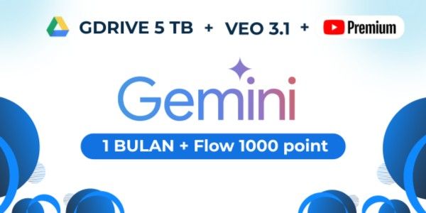 Gemini pro + Google drive + youtube premium