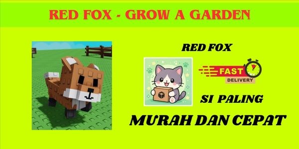 RED FOX - GROW A GARDEN