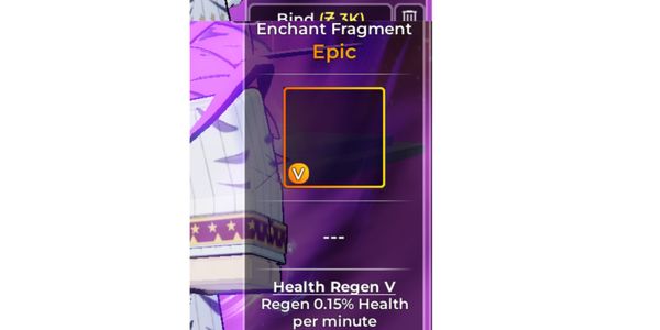 Health Regen tier V