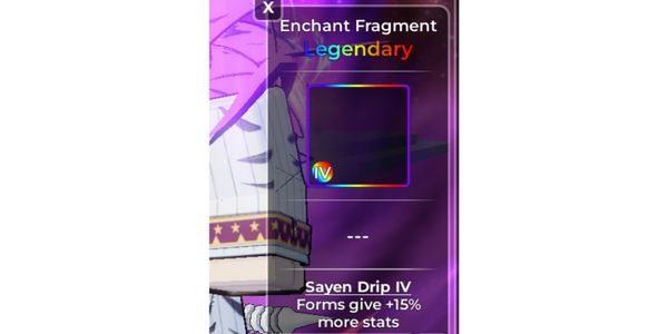 Saiyan Drip tier IV