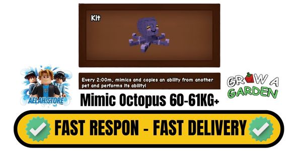Mimic Octopus 60KG + | Mimic 15s with toy