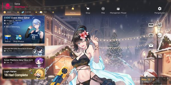Akun The Spike Cross Volleyball 3 S+ | Raul Ascend 1+ Premium TEAM, Nishikawa Black Ascend 1+ Premium TEAM, Sara S+ Ascend 1+ DLL