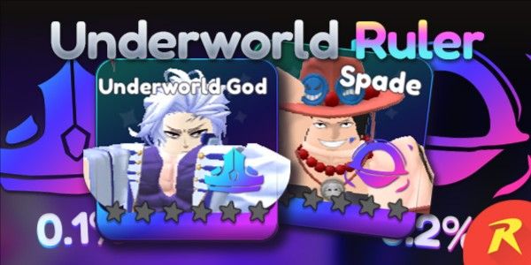 Akun Starter (Underworld God RULER + Spade ETERNAL) Universal Tower Defense