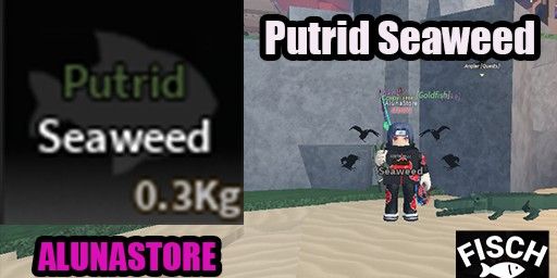 Putrid Seaweed - Material Craft Dead Man's Rod Fisch
