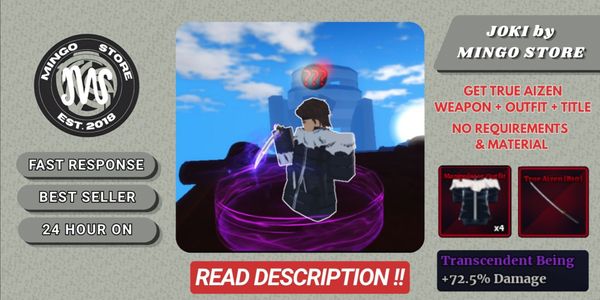 Joki Get True Aizen Set + F Move | Sailor Piece