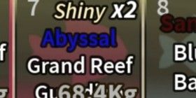 Shiny Abyssal Grand Reef Guardian