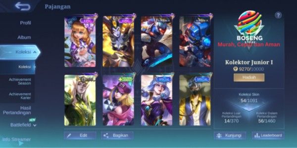 CHEAP ML ACCOUNT AFFORDABLE PRICE 54 SKINS