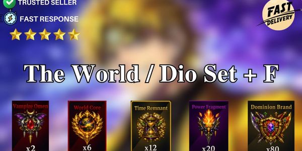 The World / Dio सेट + F